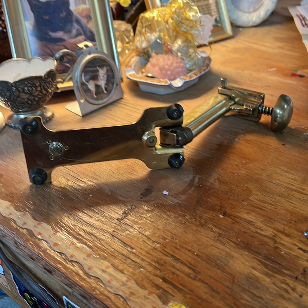 Solid brass vintage stapler - Picture 4 of 11